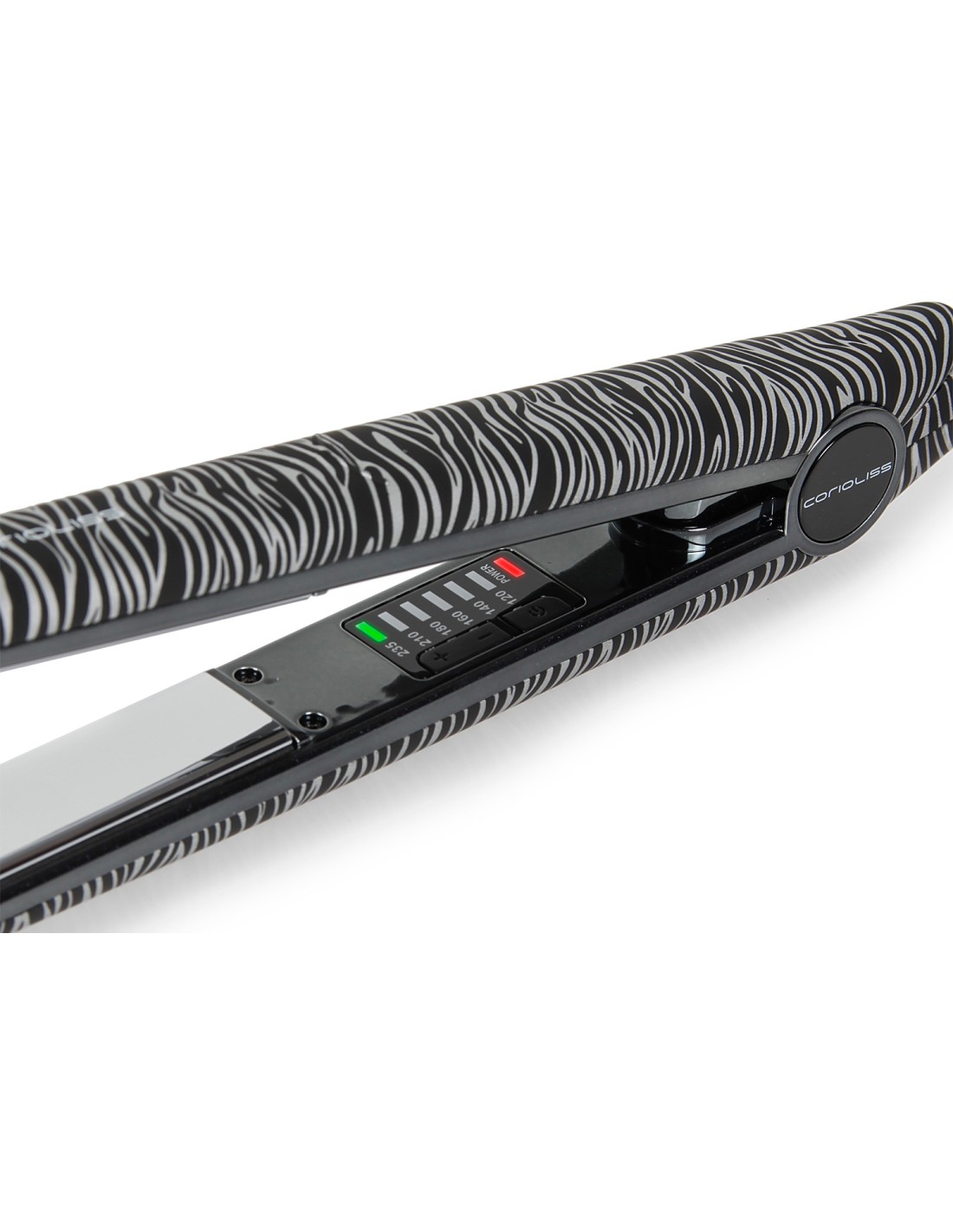 CORIOLISS C1 HAIR STRAIGHTENER SILVER ZEBRA